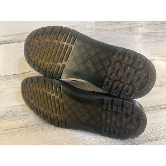 Dr Martens Doc Zavala Combat Boot M9/W10 DMs White Smooth Leather NWOT Airwair - Picture 8 of 10